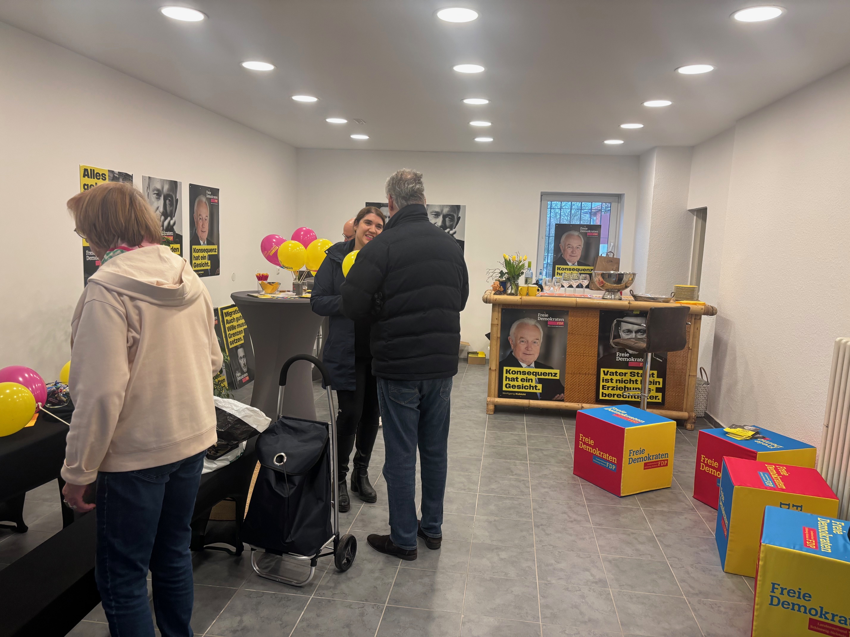 Pop Up Geschäftsstelle in Plön